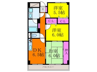 フォーロハモネートの物件間取画像